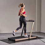 Space Saving Commercial Treadmill, Slim Motorized  W/ Speakers