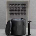 Pro Elite Recovery 90Cm Ice Pod Ice Bath Therapy Inflatable DWF Cold Plunge Tub for 03Hp Water Chiller for Athletes