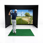 Golf Simulator Enclosure - 7 Sizes Available