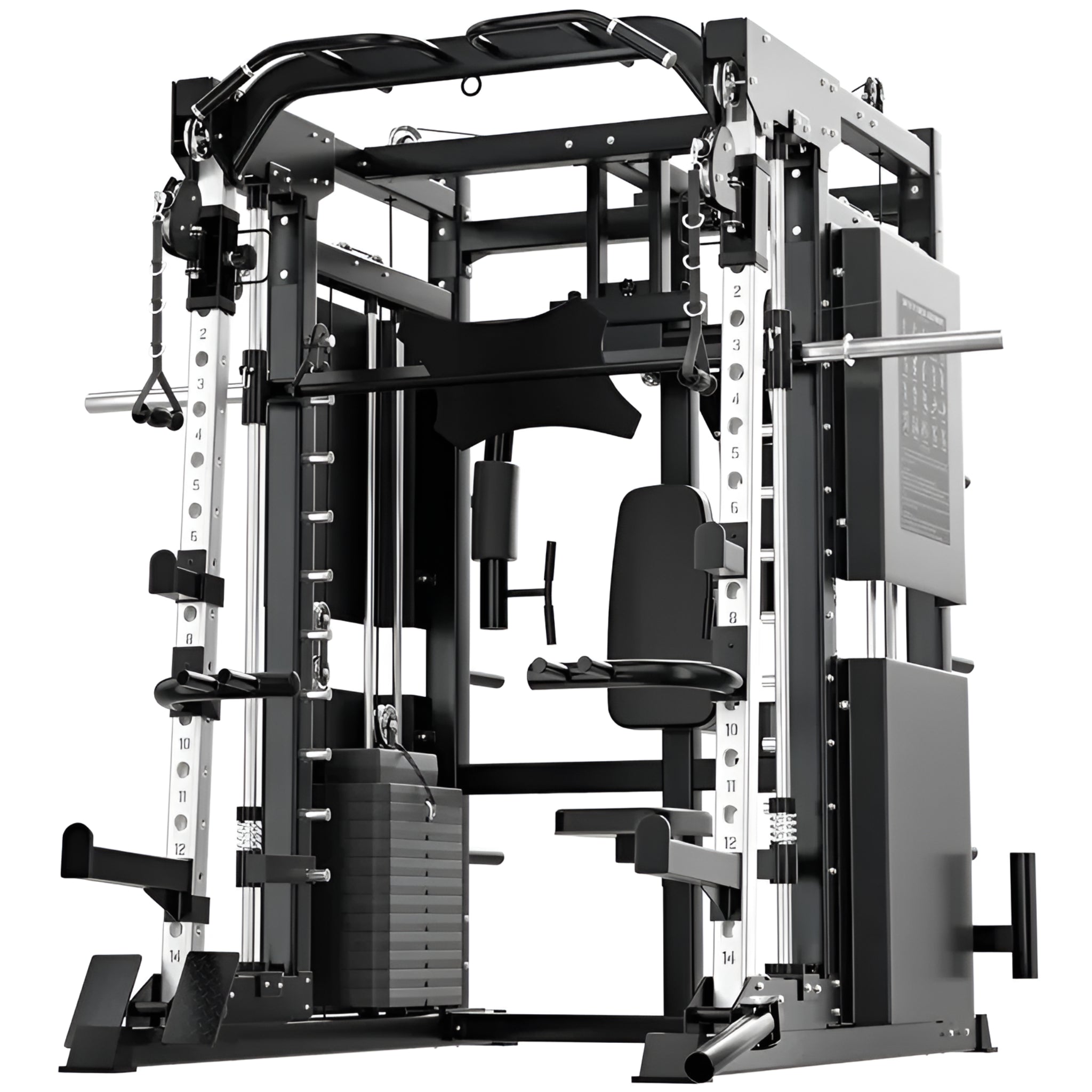 Professional Gym Smith Machine Set—Multi-Functional All-In-One Fitness Equipment, Suitable for Professional Gyms