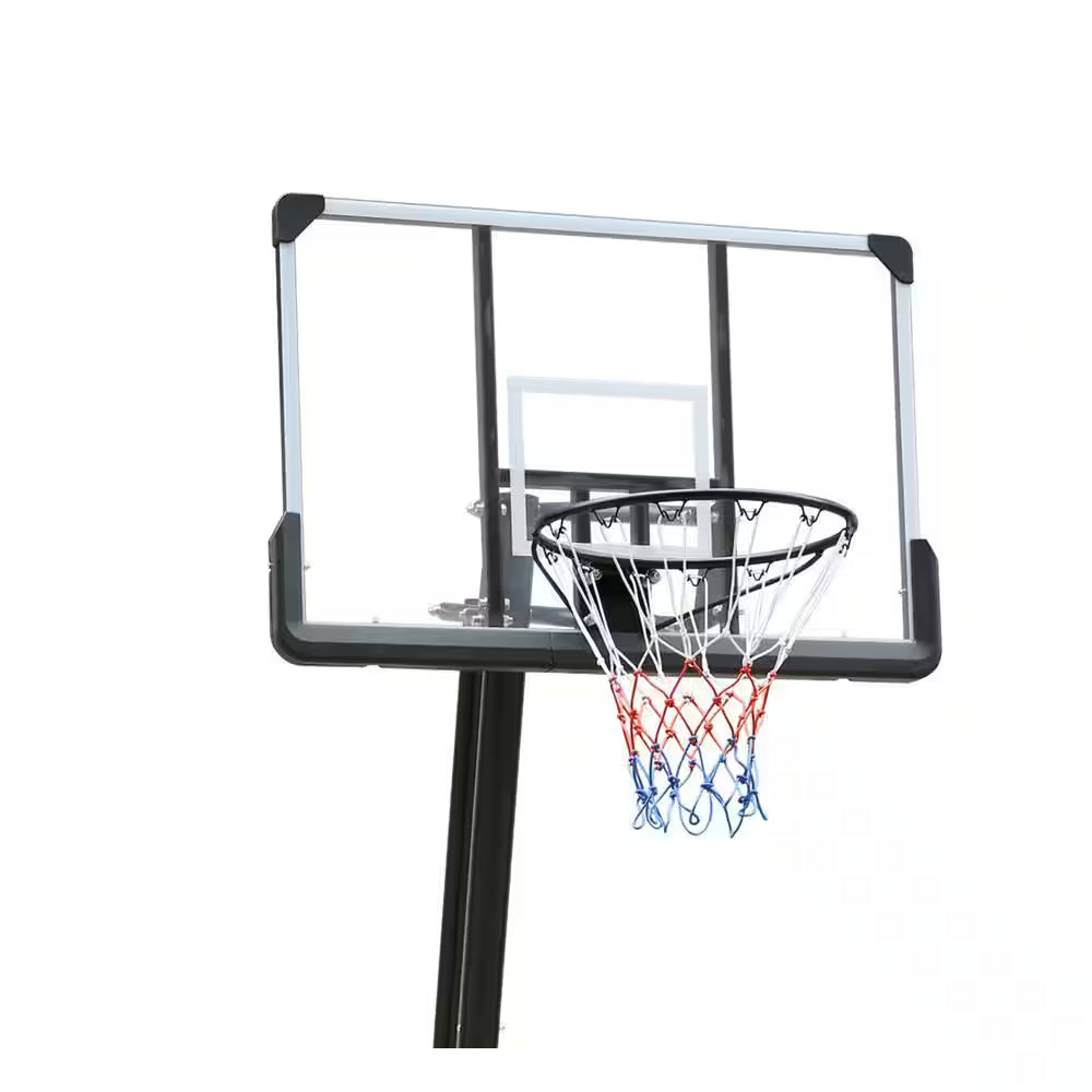 44 In. Height Adjustable 6 to 10Ft Portable Basketball Hoop