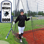 Batting Cage Nets: #60 Twisted Knotted Black Polyethylene. Heavy Duty, Commercial Grade
