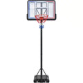 4.76-10Ft Height Adjustable Portable Basketball Hoop Basketball System, Waterproof, Good Gift for Kid