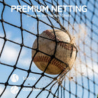 40FT Batting Cage, Baseball Softball Hitting Cage Net and Frame, Heavy Duty Baseball Softball Training Equipment, Framed Batting Cage Complete Package for Hitting and Pitching Practice, Black