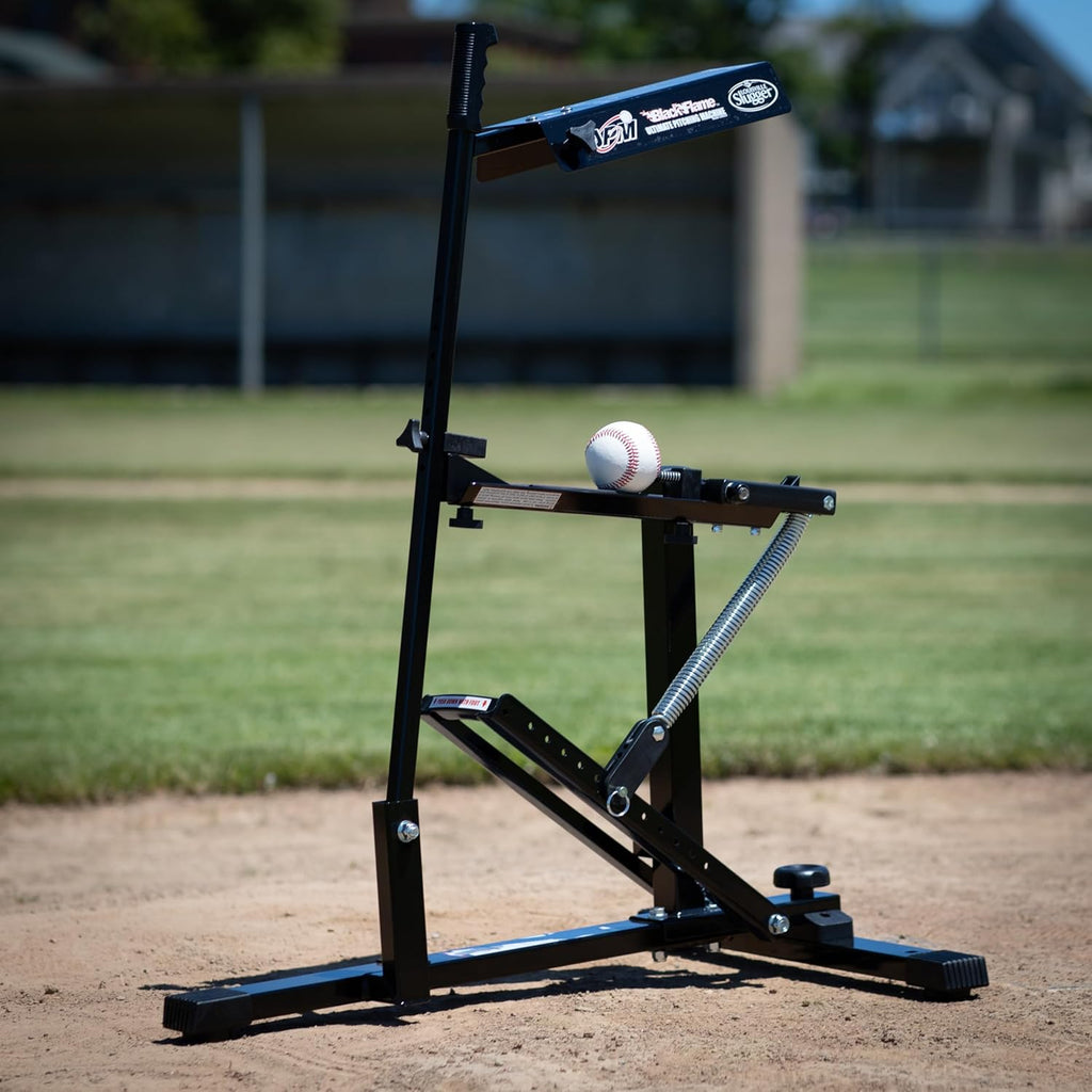 Louisville Slugger Black Flame Pitching Machine