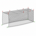Training-Grade Portable Baseball Cage Net with Easy Setup and Storage System