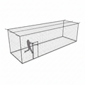 Batting Cage Net 55'L/35'L/20'L, Fully Enclosed Baseball & Softball Cage Netting - NET ONLY - Not Include Poles and Frame - PE Hitting Cage Net with Door, Batting Nets for Baseball Backyard