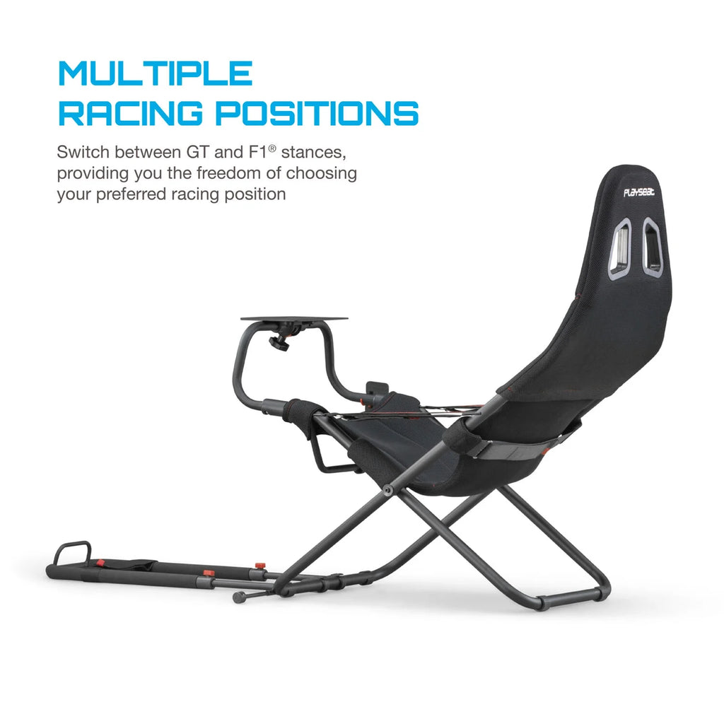 ® Challenge Actifit Lightweight Carbon Quality Steel Racing Simulator Cockpit, Black