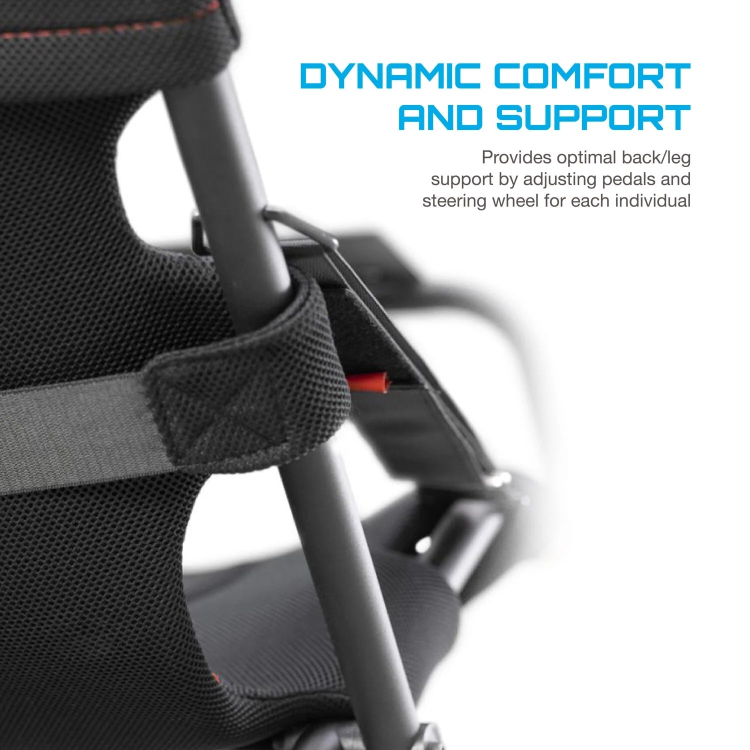® Challenge Actifit Lightweight Carbon Quality Steel Racing Simulator Cockpit, Black