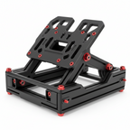 Modular Formula and GT Racing Simulator Rig with Black Steel Construction