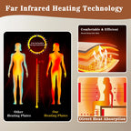 Multifunctional 2-3 Person Infrared Sauna for Home, 2180W Indoor Sauna with 7-Color LED Ambient Light, Red Light Feature, Oxygen Bar, Dual Bluetooth Speakers, 360° Surround Heating