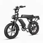 Heavy-Duty Fat Tire Electric Mountain Bike with Long-Range Battery Technology