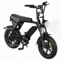 High-Performance Compact Electric Bike with Fat Tires and 36V Power System