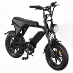 High-Performance Compact Electric Bike with Fat Tires and 36V Power System