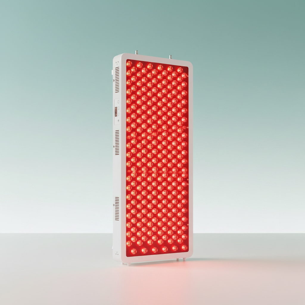 Red Light Therapy Device, 4 Wavelengths Full Body Infrared Red Light Therapy at Home, Elite Grade Dual Chip 300 Leds, High Power, 500W. Modular Design.
