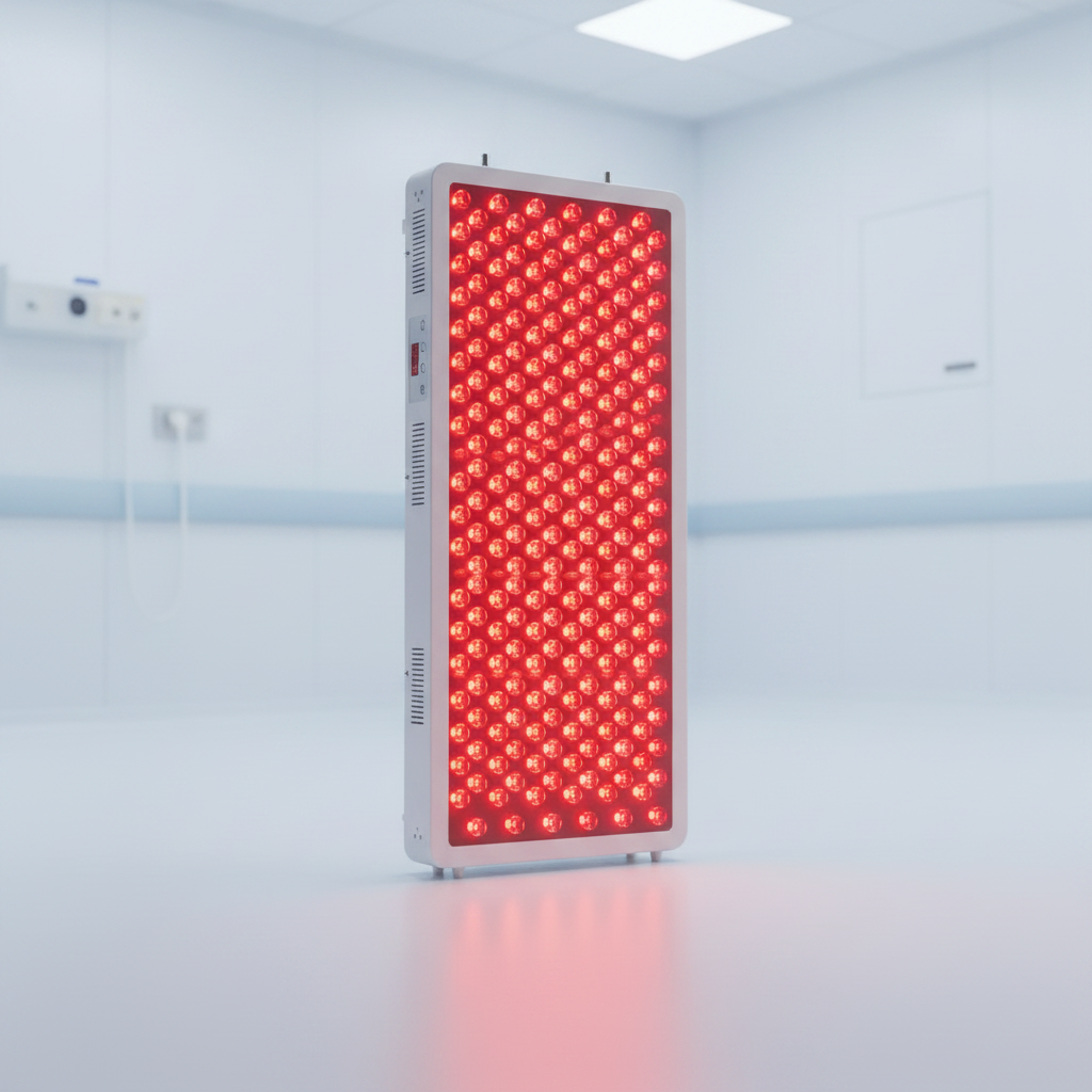 Red Light Therapy Device, 4 Wavelengths Full Body Infrared Red Light Therapy at Home, Elite Grade Dual Chip 300 Leds, High Power, 500W. Modular Design.