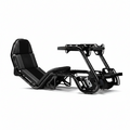 Modular Formula and GT Racing Simulator Rig with Black Steel Construction