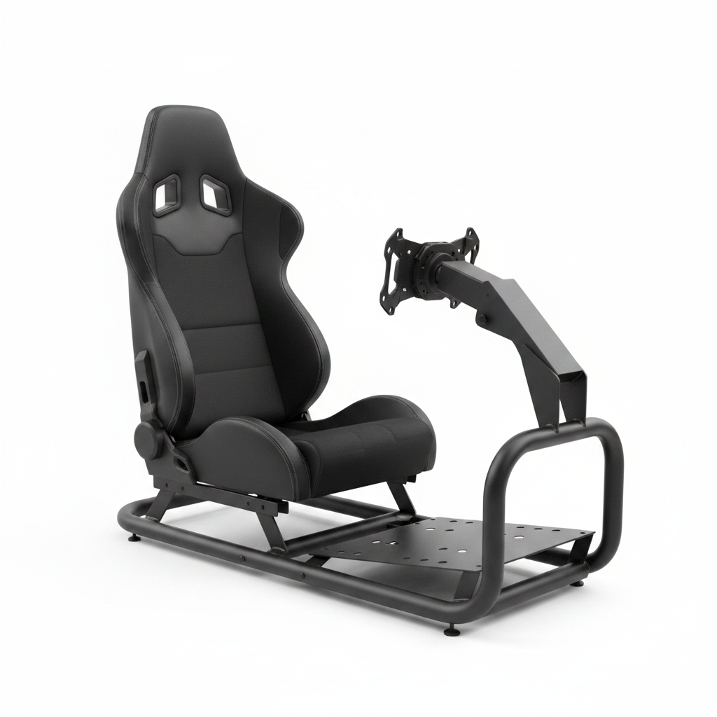 Advanced Full-Motion Racing Simulator Cockpit for Performance Driving