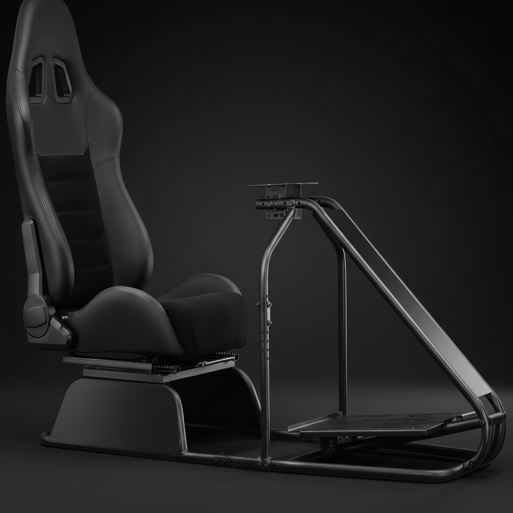 Advanced Full-Motion Racing Simulator Cockpit for Performance Driving