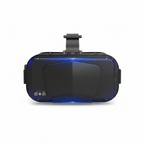 VR Headset 3D Glasses, 4.7-7 Inch Phone Universal Large Screen 360° Panorama Anti-Blue Light Adjustable Pupil Distance Stereo Headphones for Movies & Games